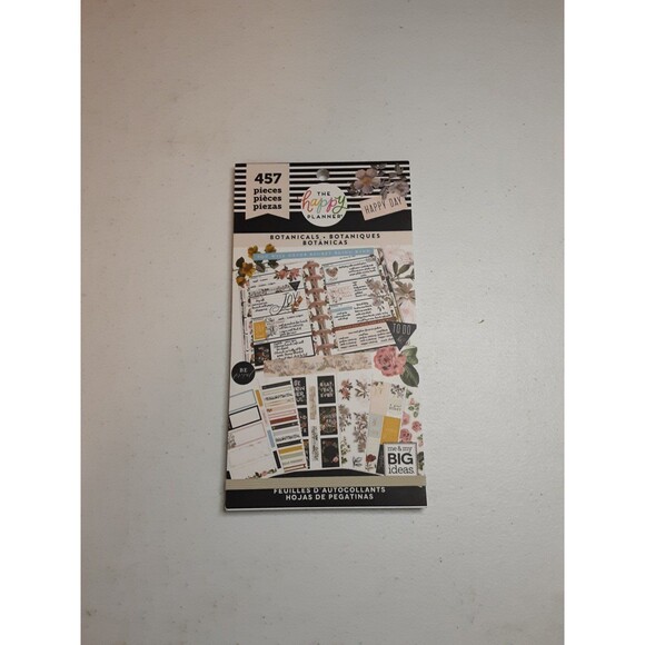 The Happy Planner - Happy Day Stickers Botanical 457/Pkg - Picture 1 of 3